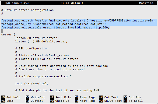 fastcgi_cache-settings