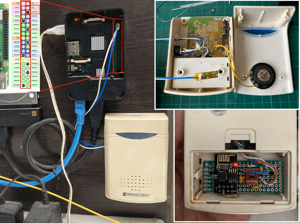 ESP-NOW doorbell receiver